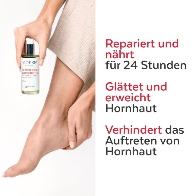 PODERM - SEHR TROCKENE UND BESCHÄDIGTE FÜSSE