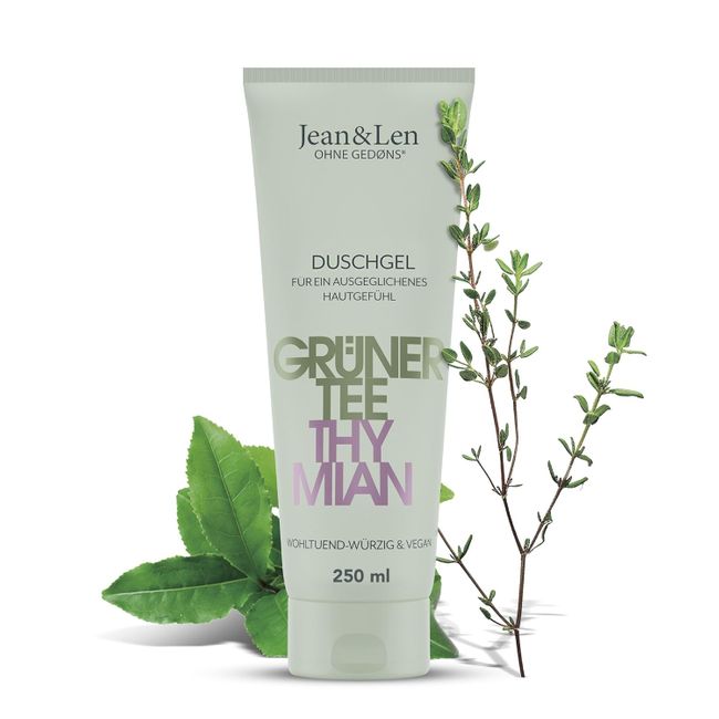 Jean & Len Duschgel Grüner Tee & Thymian