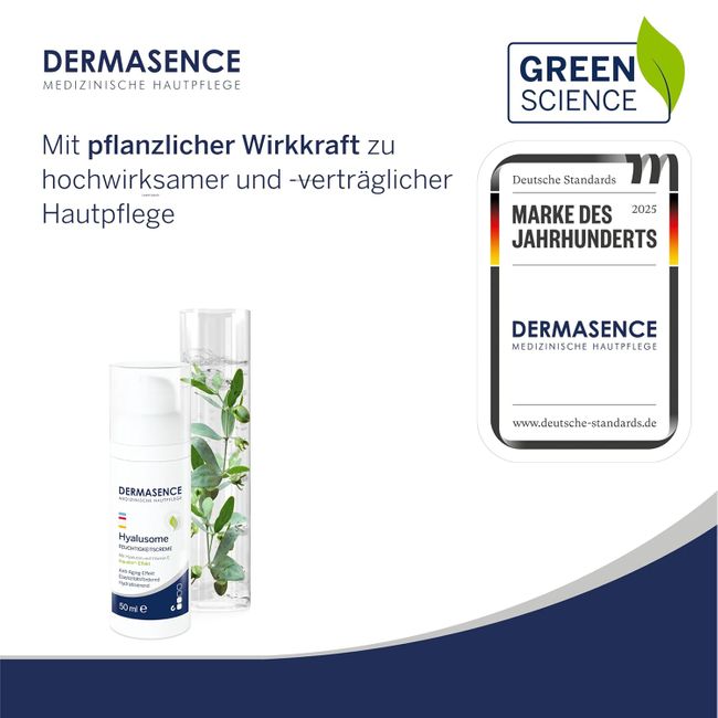 DERMASENCE Hyalusome Feuchtigkeitscreme Gesichtspflege