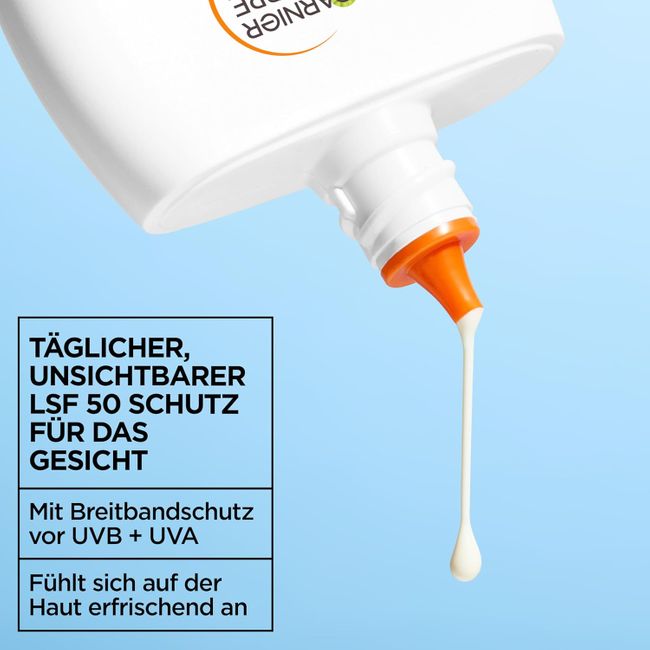 Garnier Ambre Solaire Super UV UV-Water-Fluid LSF 50 Gesicht