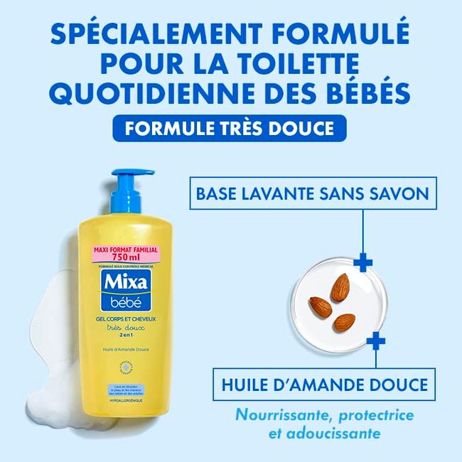 Mixa Bébé Gel Corps