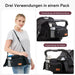 MOMCOZY Kinderwagen Organizer Universal mit Isolierten Getränkehalter Becherhalter