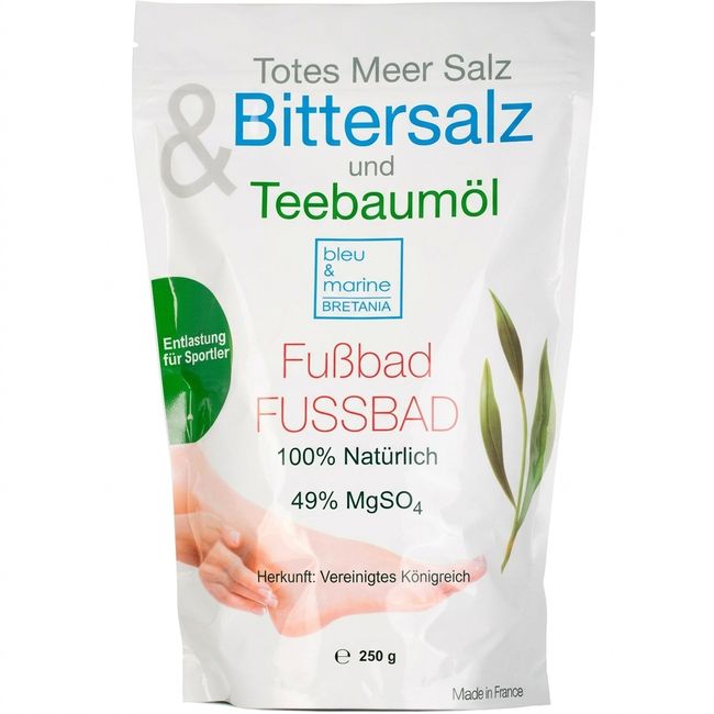 bleu & marine Bretania Teebaumöl, Pfefferminzöl Fußbad