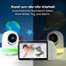 Babysense Full HD Split-Screen Babyphone mit 1 Kamera
