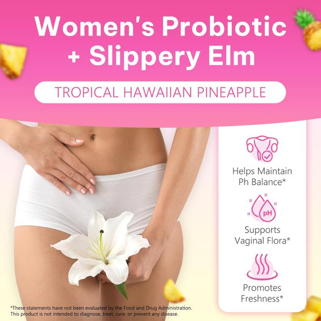 Zoxpm Probiotika Frauen Intimflora Gummibärchen