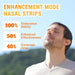 LMOHBJ Nasenpflaster Schnarchen, Nose Strips Nasal Strips