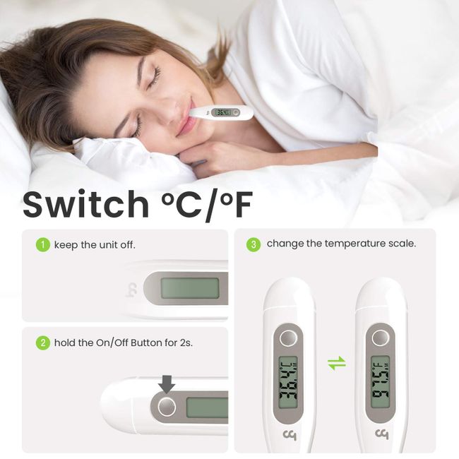 femometer Digitales Fieberthermometer Achselthermometer