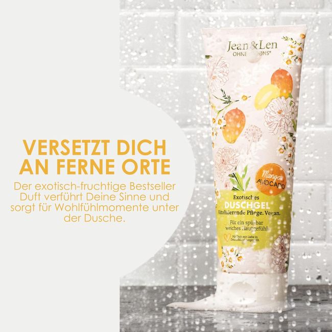 Jean & Len Exotisches Duschgel Mango & Avocado