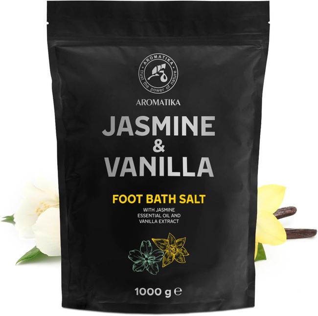 AROMATIKA  Fußbadesalz Jasmin - Vanille