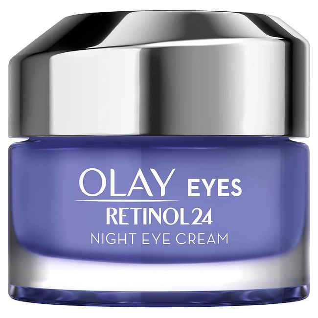 Olay Eyes Retinol24 Nacht-Augencreme, Augenpflege für Glatte und Strahlende Haut, Parfümfrei