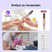 COSLUS  11 in 1 Profi Maniküre und Pediküreset Rosa