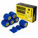 SPORTTAPE  Selbstklebender verband - 6 Rollen, 5 cm x 4,5 m Blau