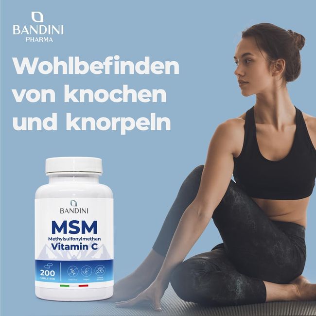 Bandini MSM VITAMIN C Tabletten