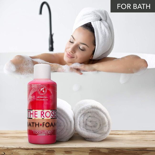 AROMATIKA  Badeschaum Rose