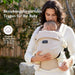 Momcozy Baby Trage - Leichte & Atmungsaktive Khaki