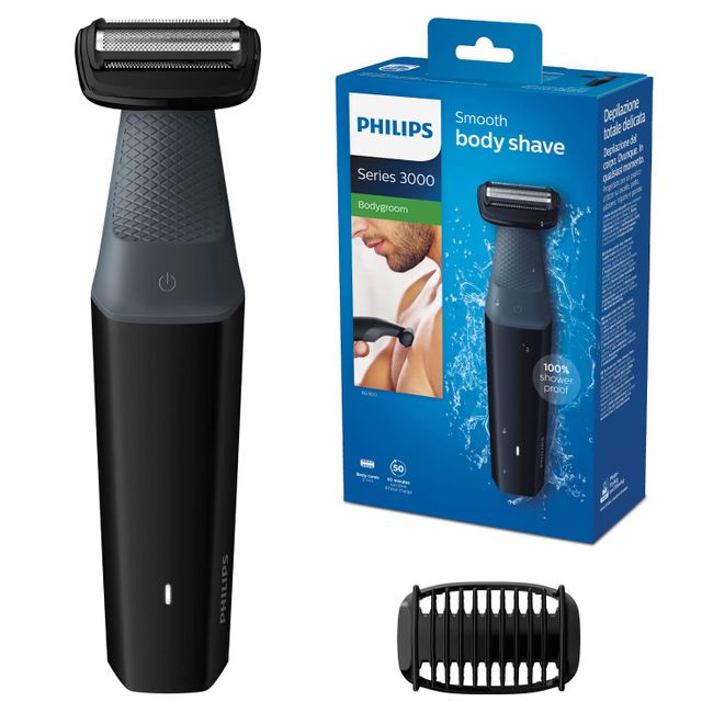 Philips Bodygroom Series 3000 Wasserfester Bodygroomer