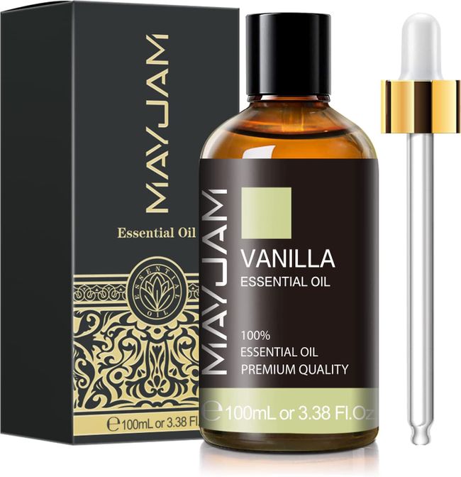 MAYJAM ätherische Öle Vanille 100 ml, 100% Reine Natürliche ätherische Öle