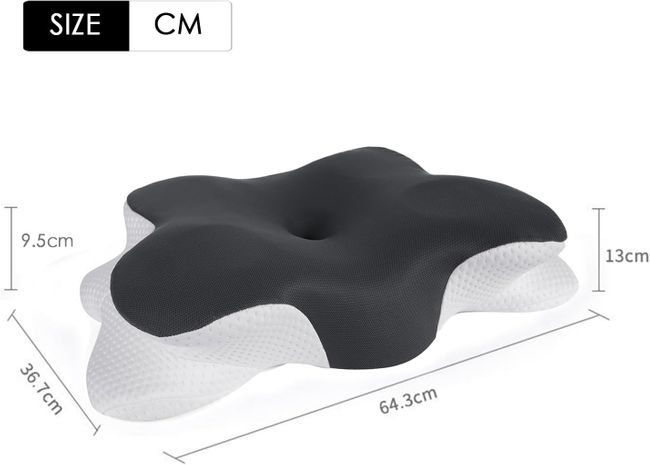 Nourideaux Ergonomisches Nackenkissen Kopfkissen Nackenschmerzen Schlafkissen Pillows