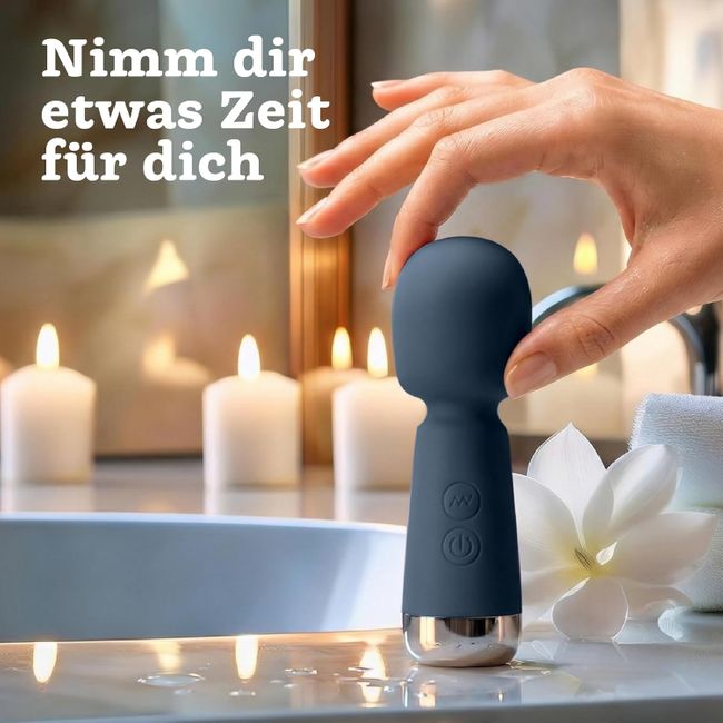 Oliver James Bullet Mini Vibrator Blau