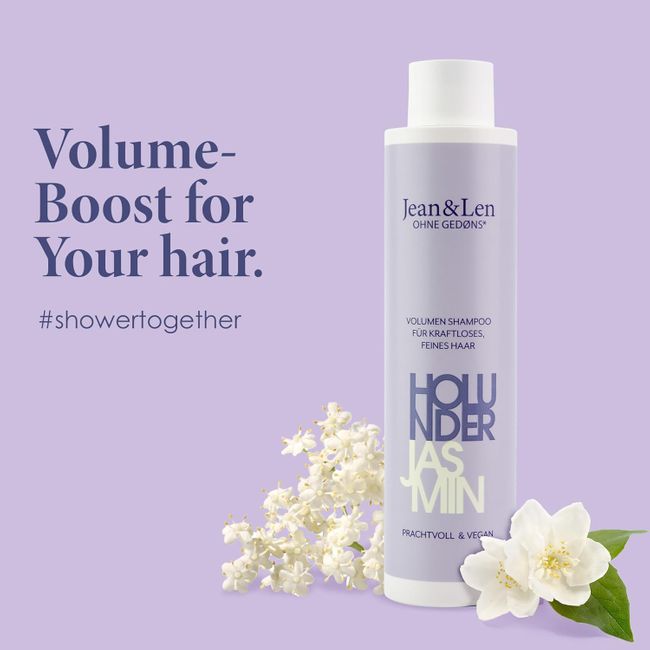 Jean & Len Volumen Shampoo Holunder & Jasmin
