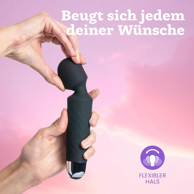 Oliver James Vibrator für Frauen - Leise & Leistungsstark Schwarz