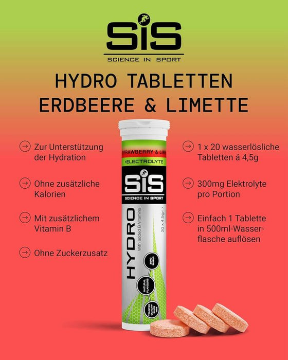 Science in Sport HYDRO Tabletten Beere Limette