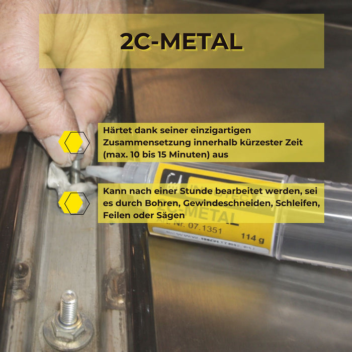 Innotec 2C-Metal – 2K Knetmasse – Produktvorteil und Anwendung 4
