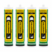 Innotec Adheseal - Schwarz (0000), 4er-Set, Artikelnummer 1430