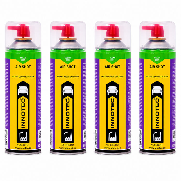 Innotec Air Shot - Clean (Grün), 4er-Set, Artikelnummer 1213-01