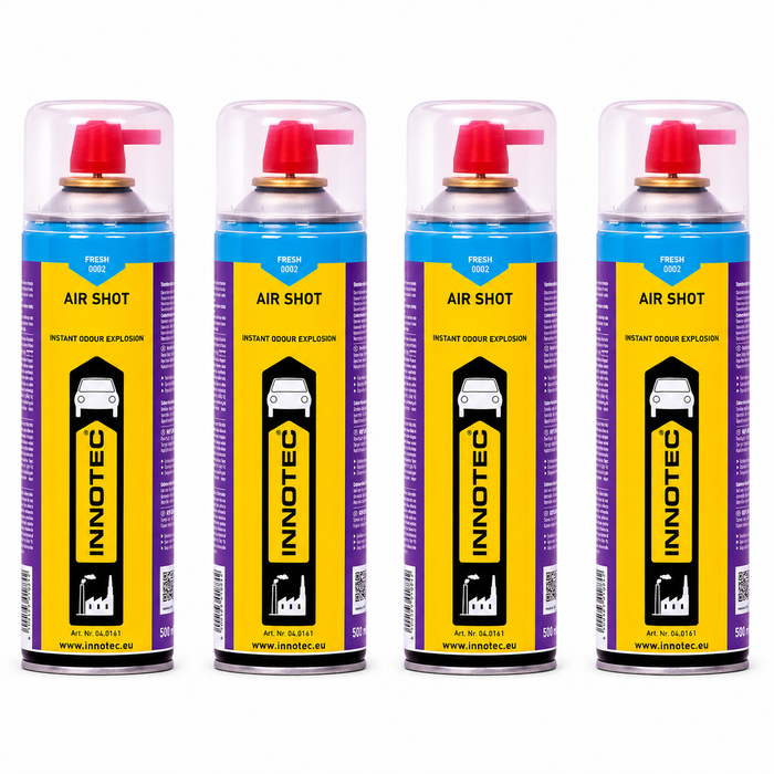 Innotec Air Shot - Fresh (Blau), 4er-Set, Artikelnummer 1213-02