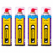 Innotec Air Shot - Fresh (Blau), 4er-Set, Artikelnummer 1213-02