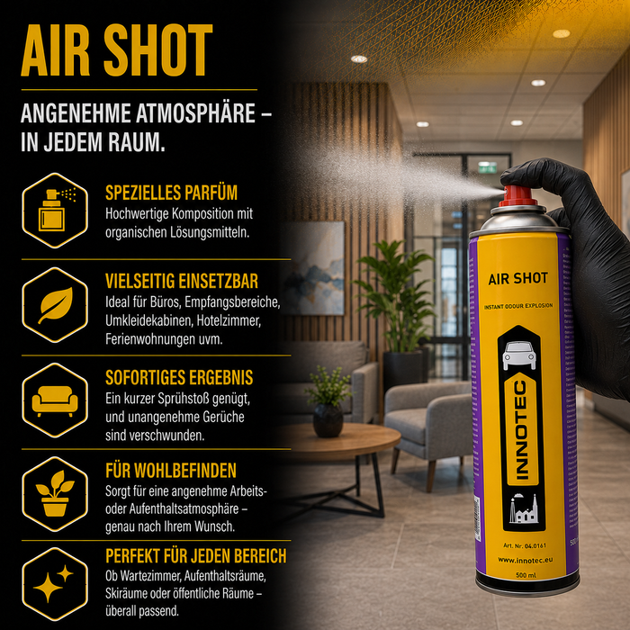 Innotec Air Shot – Instant-Duftexplosion – Produktvorteil und Anwendung 2