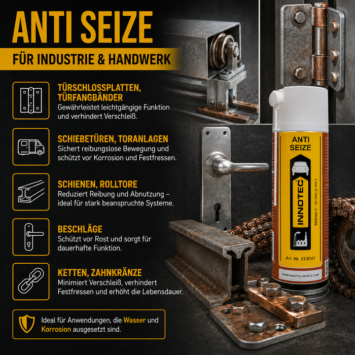 Innotec Anti Seize – Kupfer-Schmiermittel – Produktvorteil und Anwendung 3