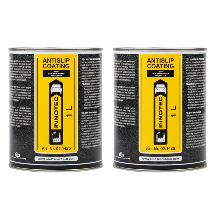 Innotec Antislip Coating - Schwarz (0000) - entspr. RAL 9005, 2er-Set, Artikelnummer 1369-1