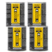 Innotec Antislip Coating - Schwarz (0000) - entspr. RAL 9005, 4er-Set, Artikelnummer 1369-1