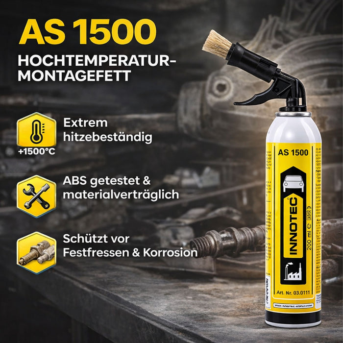 Innotec AS 1500 – Hochtemperatur-Montagefett – Produktvorteil und Anwendung 4