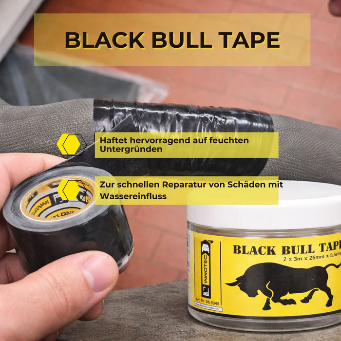 Innotec Black Bull Tape – Selbstvulkanisierendes Band – Produktvorteil und Anwendung 4