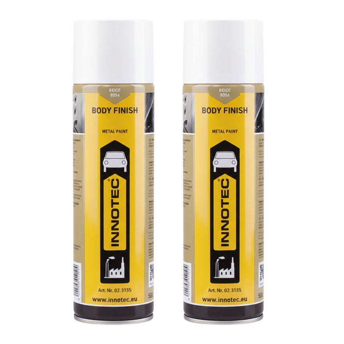 Innotec Body Finish - Beige (7034), 2er-Set, Artikelnummer 1305-1