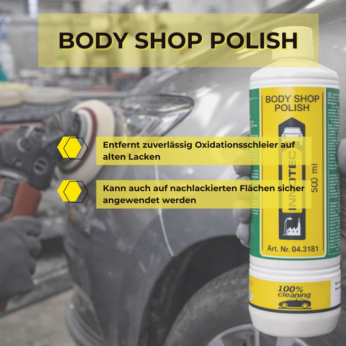 Innotec Body Shop Polish – Silikonfreie Schleifpolitur – Produktvorteil und Anwendung 5