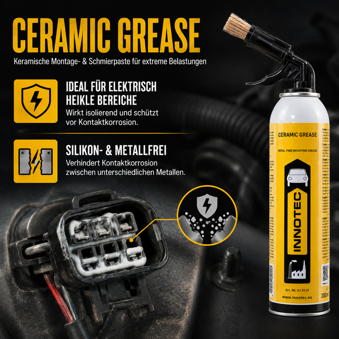 Innotec Ceramic Grease – Keramikfett / Montagepaste – Produktvorteil und Anwendung 4