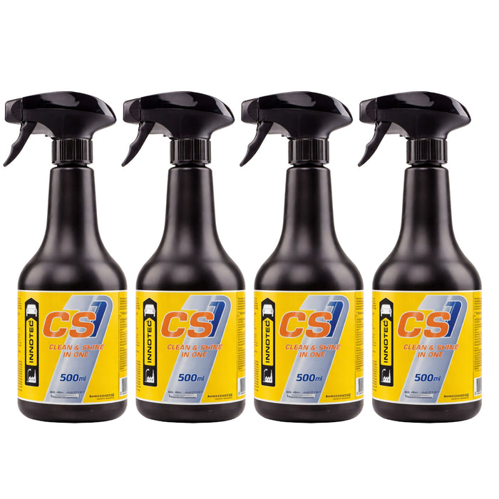 Innotec CS1 Clean & Shine in One - inkl. Zerstäuberpumpe, 4er-Set, Artikelnummer 1336