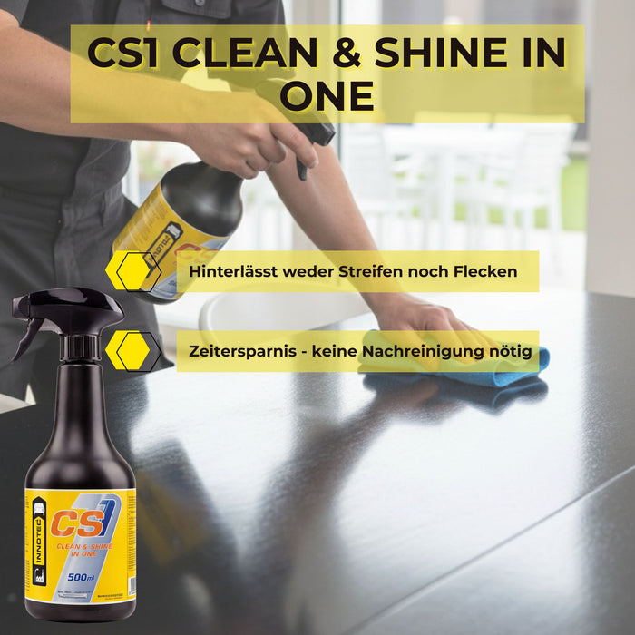 Innotec CS1 Clean & Shine in One – Reinigung & Glanz – Produktvorteil und Anwendung 4