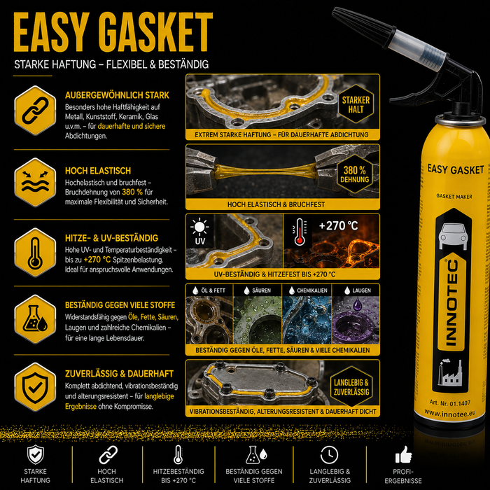 Innotec Easy Gasket – Motordichtmasse – Produktvorteil und Anwendung 3
