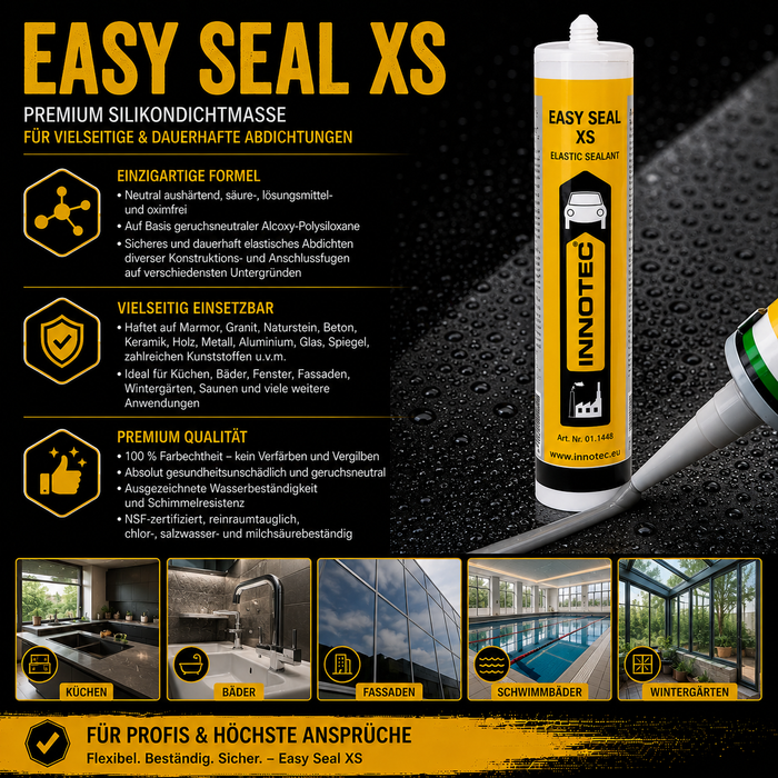 Innotec Easy Seal XS – Premium Silikondichtmasse – Produktvorteil und Anwendung 6