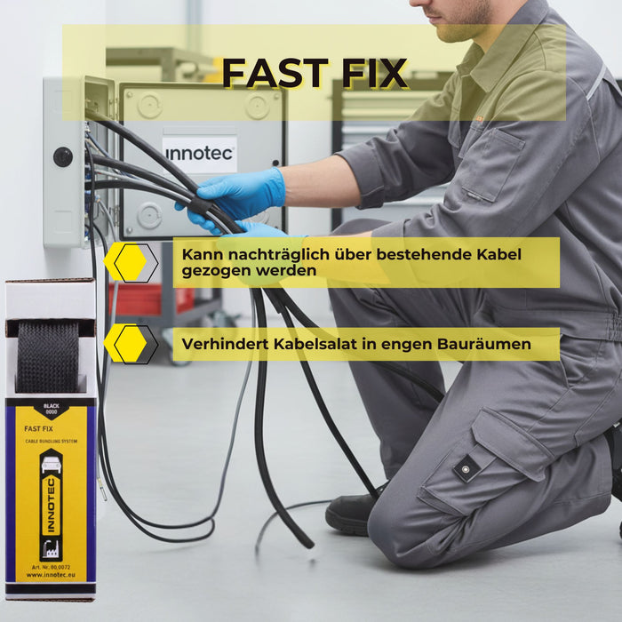 Innotec Fast Fix – Kabelschutzschlauch – Produktvorteil und Anwendung 3