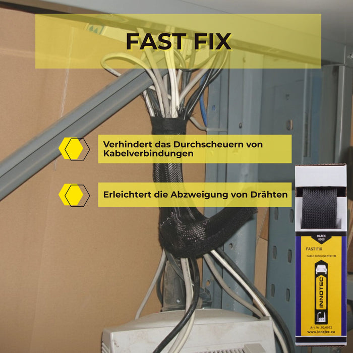 Innotec Fast Fix – Kabelschutzschlauch – Produktvorteil und Anwendung 4