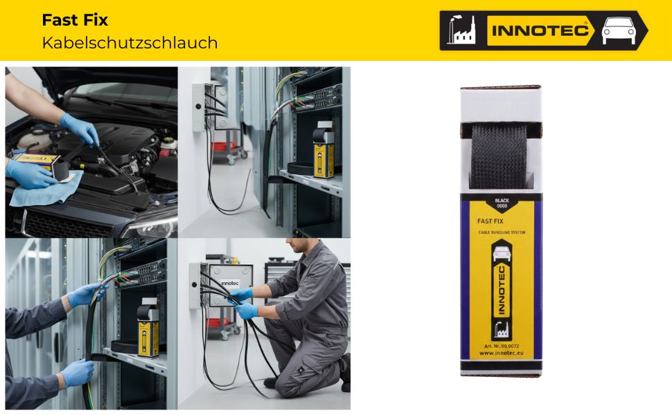 Innotec Fast Fix – Kabelschutzschlauch – Produktvorteil und Anwendung 6