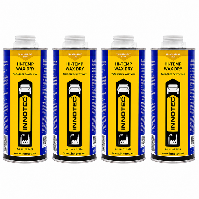 Innotec Hi-Temp Wax Dry - Transparent (6100), 4er-Set, Artikelnummer 1364