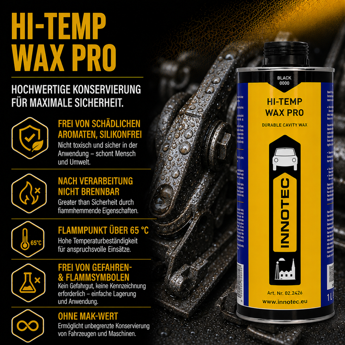 Innotec Hi-Temp Wax Dry – Unterboden- & Hohlraumkonservierung – Produktvorteil und Anwendung 5