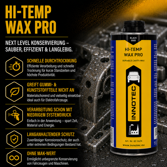 Innotec Hi-Temp Wax Dry – Unterboden- & Hohlraumkonservierung – Produktvorteil und Anwendung 6